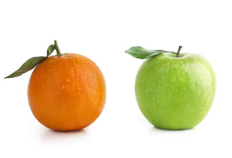 Apple and Orange Image